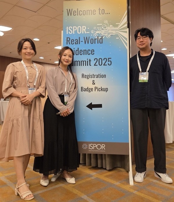 ▲이번 ISPOR&nbsp;Real-World Evidence Summit 2025에 참가한&nbsp;한국존슨앤드존슨메드테크 관계자 단체사진