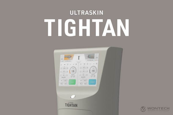 ▲원텍의 집속형 초음파 장비 울트라스킨 타이탄