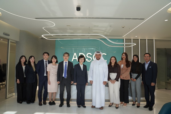 ▲아부다비줄기세포센터(ADSCC) 방문 사진