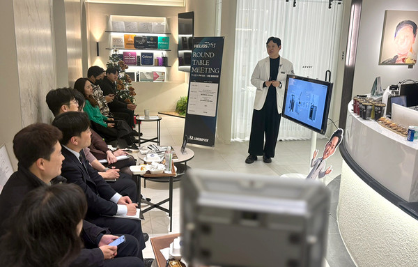▲‘헬리오스785피코 라운드 테이블 미팅’ 진행 모습